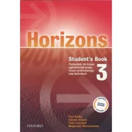 Pozostałe języki obce - Oxford Horizons 3 SB Radley Paul ,Simon Daniela, Cambell Colin, Wieruszewska Małgorzata - miniaturka - grafika 1