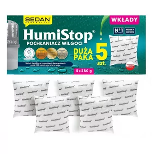 5X Wkład 280G - Pochłaniacz Wilgoci Najsilniejszy - Akcesoria i części do lodówek - miniaturka - grafika 1