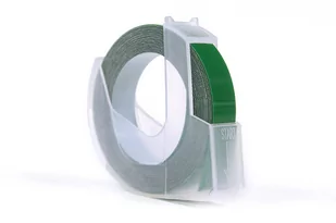 Taśma 3D JetWorld Zamiennik Dymo Biały na Zielonym (do wytłaczania, emboss) 9mm x 3m (S0898160) (10szt.) - Etykiety do drukarek - miniaturka - grafika 1