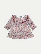 Sukienki i spódniczki dla dziewczynek - Mayoral Sukienka codzienna 2887 Czerwony Regular Fit - miniaturka - grafika 1