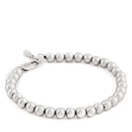 Bransoletki - Bransoletka Armani Exchange AXG0118040 Srebrny - miniaturka - grafika 1