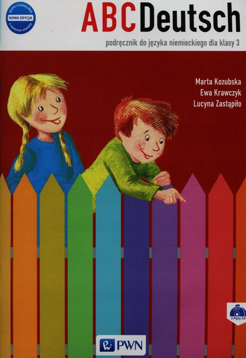 Wydawnictwo Szkolne PWN ABCDeutsch 3 Podręcznik + 2CD - Ewa Krawczyk, Lucyna Zastąpiło, Marta Kozubska