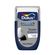 Farby wewnętrzne - Farba lateksowa Dulux EasyCare tester – trwałość grafitu - miniaturka - grafika 1