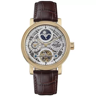 Zegarek Ingersoll I12402 The Row Dual Time automatic - Zegarki męskie - miniaturka - grafika 1
