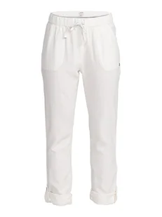 Roxy Spodnie w kolorze białym - Spodnie sportowe damskie - miniaturka - grafika 1