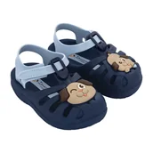 Buty dla dziewczynek - Ipanema Summer IX baby sandałki dziecięce blue 83354-AK105 - miniaturka - grafika 1