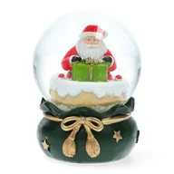 Ozdoby bożonarodzeniowe - Kula ŚWIĄTECZNA RONIE śnieżna L 10x14 cm HOMLA - miniaturka - grafika 1