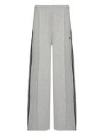 Spodnie sportowe damskie - adidas Spodnie dresowe adicolor Spacer 3-Stripes JV7497 Zielony Wide Leg - miniaturka - grafika 1