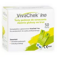 Testy ciążowe i diagnostyczne - VivaChek Ino, paski testowe 50 szt Wysyłka kurierem tylko 10,99 zł - miniaturka - grafika 1