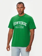 Koszulki męskie - Converse T-Shirt M Retro Chuck Vintage Tee 10026458-A01 Zielony Regular Fit - miniaturka - grafika 1