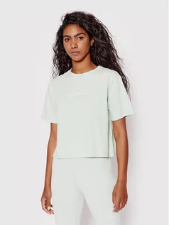 Koszulki i topy damskie - Bench T-Shirt Gloria 118350 Zielony Regular Fit - grafika 1