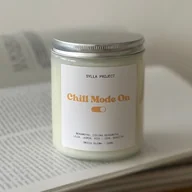 Świece - Chill Mode On - Świeca Sojowa w Szkle 250 ml - miniaturka - grafika 1