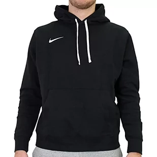 Nike Męska bluza z kapturem Team Club 20, czarno-biała/biała, XL CW6894 - Bluzy męskie - miniaturka - grafika 1