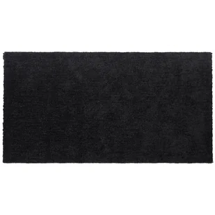 Dywan Shaggy 80 X 150 Cm Czarny Demre - Dywany - miniaturka - grafika 1