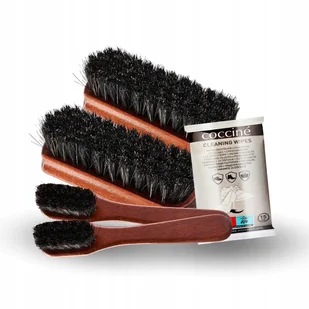 Do Pielęgnacji i Polerowania Butów Skóry Szczotki z Chusteczki Zestaw 5w1 - Środki do obuwia i ubrań Do Pielęgnacji i Polerowania Butów Skóry Szczotki z Chusteczki Zestaw 5w1 - Środki do obuwia i ubrań - miniaturka - grafika 1