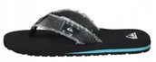 Klapki i japonki męskie - Quiksilver Japonki Męskie Szare Wsuwane 40 Jtf - miniaturka - grafika 1