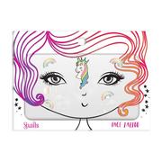 Urodziny dziecka - Snails Naklejki na twarz Face Tattoo Snails - Unicorn - miniaturka - grafika 1