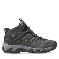 Buty trekkingowe męskie - Trekkingi Keen Koven Mid Wp 1020210 Czarny - miniaturka - grafika 1