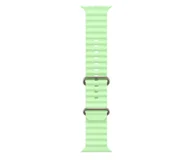Akcesoria do smartwatchy - Apple Pasek Ocean 49 mm neonowy zielony + tytan naturalny - miniaturka - grafika 1