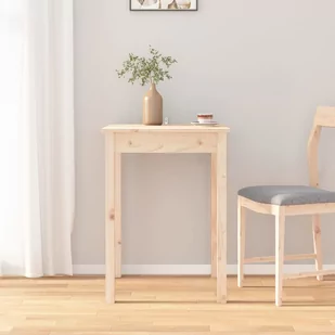 Lumarko Stół jadalniany, 55x55x75 cm, lite drewno sosnowe - Stoły - miniaturka - grafika 1