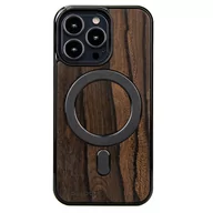 Etui i futerały do telefonów - Drewniane Etui Bewood iPhone 13 Pro  Ziricote MagSafe - miniaturka - grafika 1