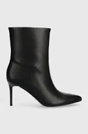 Botki damskie - Steve Madden botki Lyricals damskie kolor czarny na szpilce SM11002592 - miniaturka - grafika 1