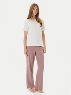 Piżamy damskie - BOSS Piżama 50545568 Beżowy Regular Fit - miniaturka - grafika 1
