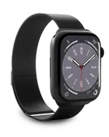 Akcesoria do smartwatchy - Pasek do Apple Watch 38-41mm Puro Milanese Magnetic Band - czarny - miniaturka - grafika 1
