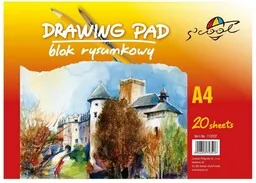 Blok rysunkowy So Cool A4 20 kartek biały 90 gr - Szkolne artykuły papiernicze Blok rysunkowy So Cool A4 20 kartek biały 90 gr - Szkolne artykuły papiernicze - miniaturka - grafika 1