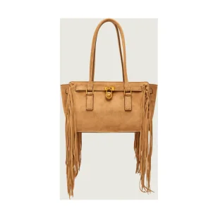 Michael Kors Skórzany kuferek Hamilton - Torebki damskie - miniaturka - grafika 1