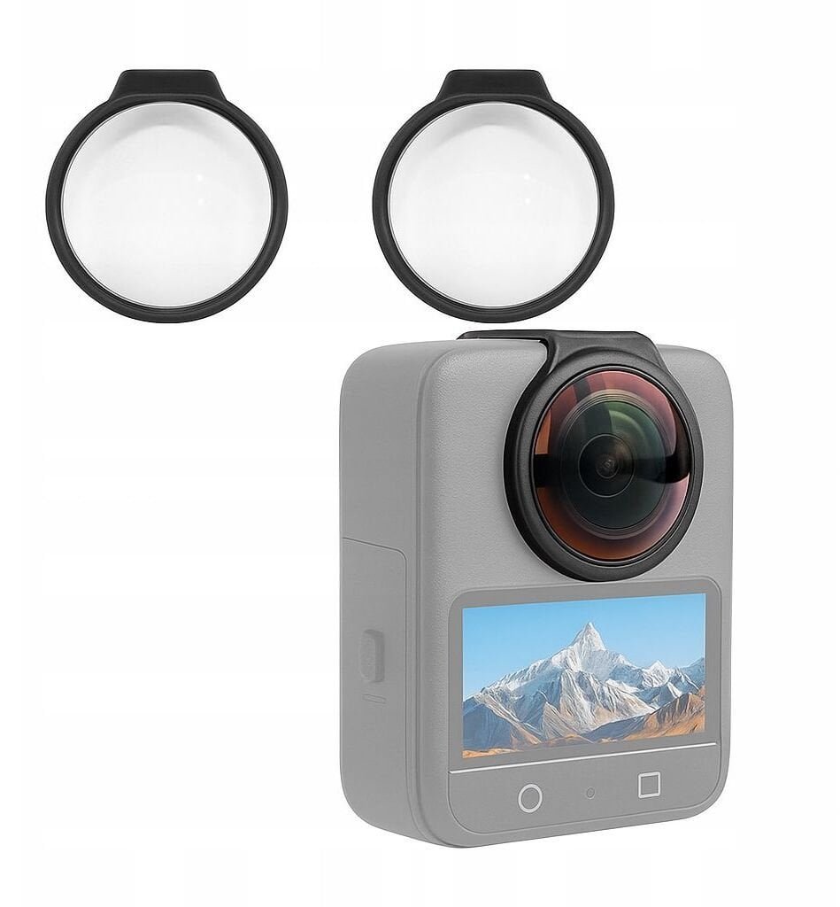 Zestaw Osłon 2x Osłona Ochronna Pc Na Obiektyw Obiektywy Do Dji Osmo 360 / Pu791b