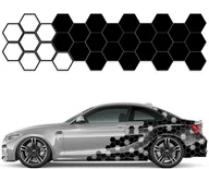 Akcesoria tuningowe - Naklejki na Auto Rysy Uszkodzenia Zadrapania Otarcia Hexagon 30 sztuk - miniaturka - grafika 1