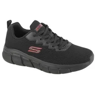 Buty trekkingowe męskie - Męskie BOBS B FLEX CHILL EDGE Sneakersy Czarny - miniaturka - grafika 1