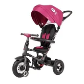 Rowerki trójkołowe - Trójkołowiec QPLAY Rito Rubber Fioletowy - miniaturka - grafika 1