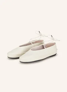 Calvin Klein Baleriny Mary Jane weiss - Baleriny - miniaturka - grafika 1