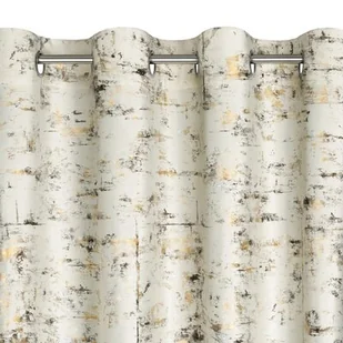 Zasłona EUROFIRANY Tami 140 x 250 cm Kremowo-złoty - Zasłony - miniaturka - grafika 1