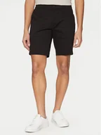 Spodenki męskie - Calvin Klein Szorty materiałowe K10K114071 Czarny Slim Fit - miniaturka - grafika 1