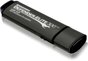 iStorage Kanguru Defender Elite300, 128GB pamięć USB USB Typu-A 3.2 Gen 1 3.1 Gen 1 Czarny, Szary - Pendrive - miniaturka - grafika 1