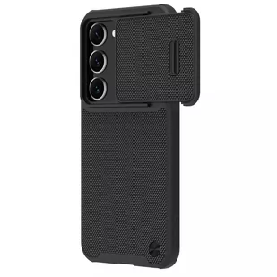 Etui Nillkin Textured S Case etui do Samsung Galaxy S23+ pancerny pokrowiec z osłoną na aparat czarne - Etui i futerały do telefonów - miniaturka - grafika 1