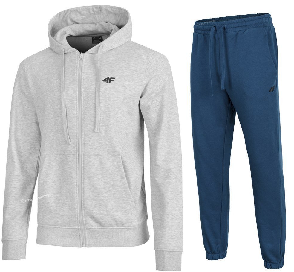4F MÄSKI DRES BAWEĹNA KOMPLET BLUZA SPODNIE / rozm L