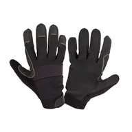 Rękawice robocze - Rękawice ochronne warsztatowe LAHTI PRO czarne 7 - miniaturka - grafika 1