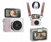 Aparaty Cyfrowe - Xrec Mini X7 Retro Video 2k Różowo - Szary - miniaturka - grafika 1
