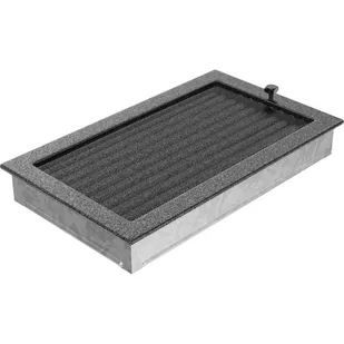 Parkanex kominkowa czarno-srebrna żaluzja 22x37 - Kratki wentylacyjne - miniaturka - grafika 1