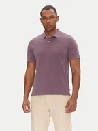 Koszulki męskie - Pepe Jeans Polo New Oliver PM542099 Fioletowy Regular Fit - miniaturka - grafika 1