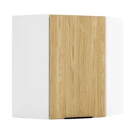 Szafki kuchenne - Kuchenna górna szafka narożna dąb olejowany T8-W45 - miniaturka - grafika 1