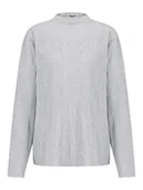 Koszulki i topy damskie - Sublevel Koszulka w kolorze jasnoszarym - miniaturka - grafika 1