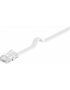 Kable miedziane - Goobay Płaski przewód Ethernet LAN kabel przewód krosowy Gigabit kabel sieciowy przewód krosowy Niebieski flachband pasek płaski, biały 4040849951916 - miniaturka - grafika 1