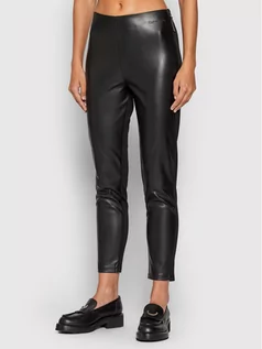 Spodnie damskie - Calvin Klein Legginsy Essential K20K202685 Czarny Slim Fit - grafika 1