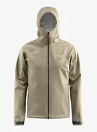 Kurtki męskie - Kurtka przeciwdeszczowa Salewa Puez Aqua 4 PTX 2,5L Jacket - quicksand - miniaturka - grafika 1