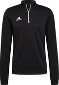 Bluzy męskie - Adidas Bluza adidas ENTRADA 22 Training Top H57544 H57544 czarny L - miniaturka - grafika 1